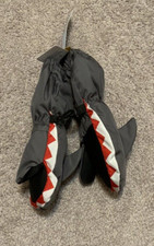 Cat  Jack Infant Boys Gray Shark Winter Insulated Mittens Size 12-24M