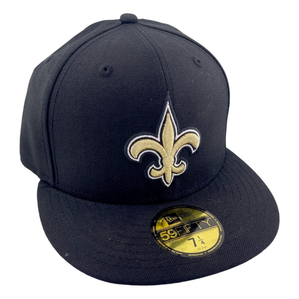 New Era New Orleans Saints Classic Omaha Black/Grey UV 59Fifty Fitted Hat