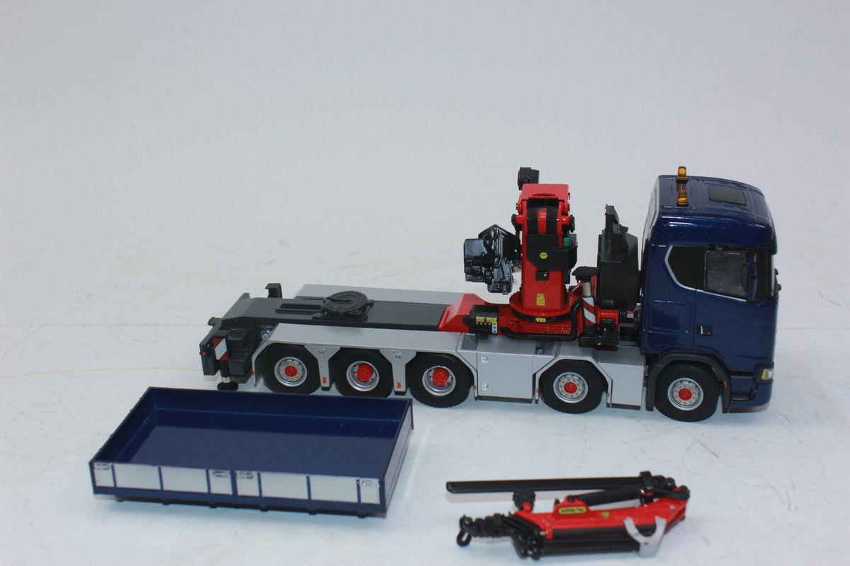 WSI 1/50 SCANIA コンテナ+ Palfinger WSI NEW LAUNCH 