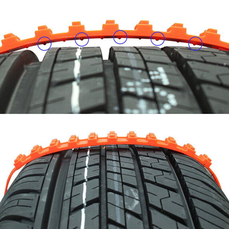 10 Pcs Schnee Reifen Kette für Auto Truck SUV Anti-rutsch Notfall