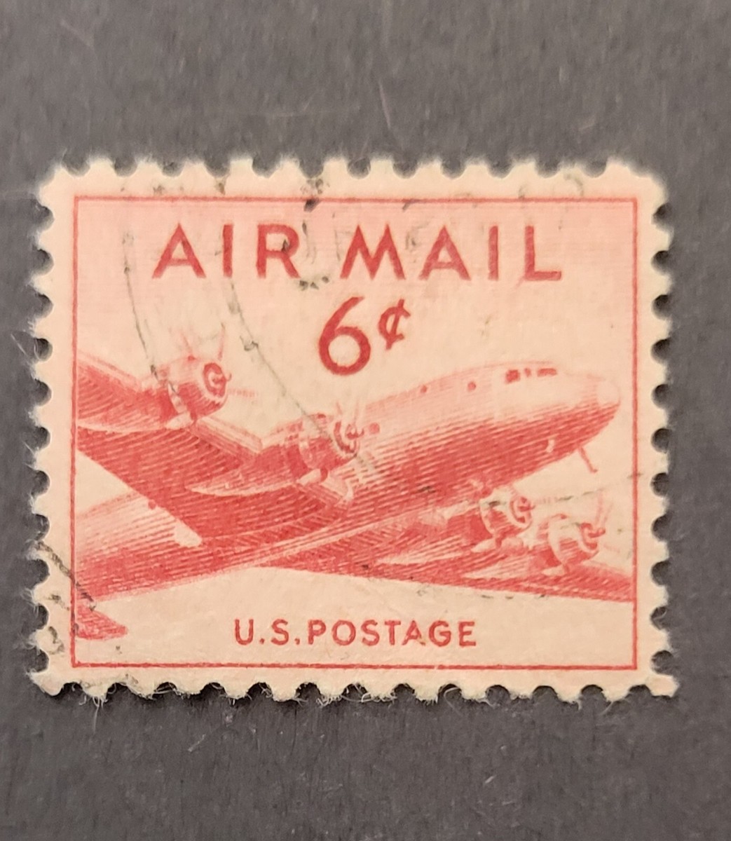 レア1940年代のレッドエアメール6セント使用済切手 公式通販 | レア1940年代のレッドエアメール6セント使用済切手 Air-