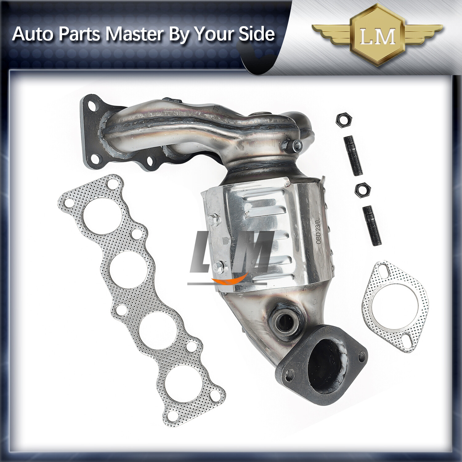 Front Manifold Catalytic Converter For 20162020 Kia Sorento Sportage 2