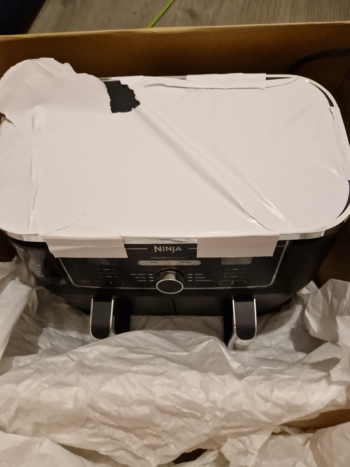 Ninja Air Fryer 9.5L Double Drawer eBay