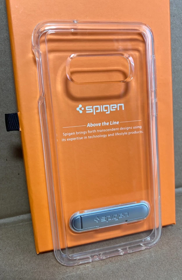Funda Samsung Galaxy S10e Spigen delgada armadura cristalina vitrina tu teléfono Foto 2 de 3