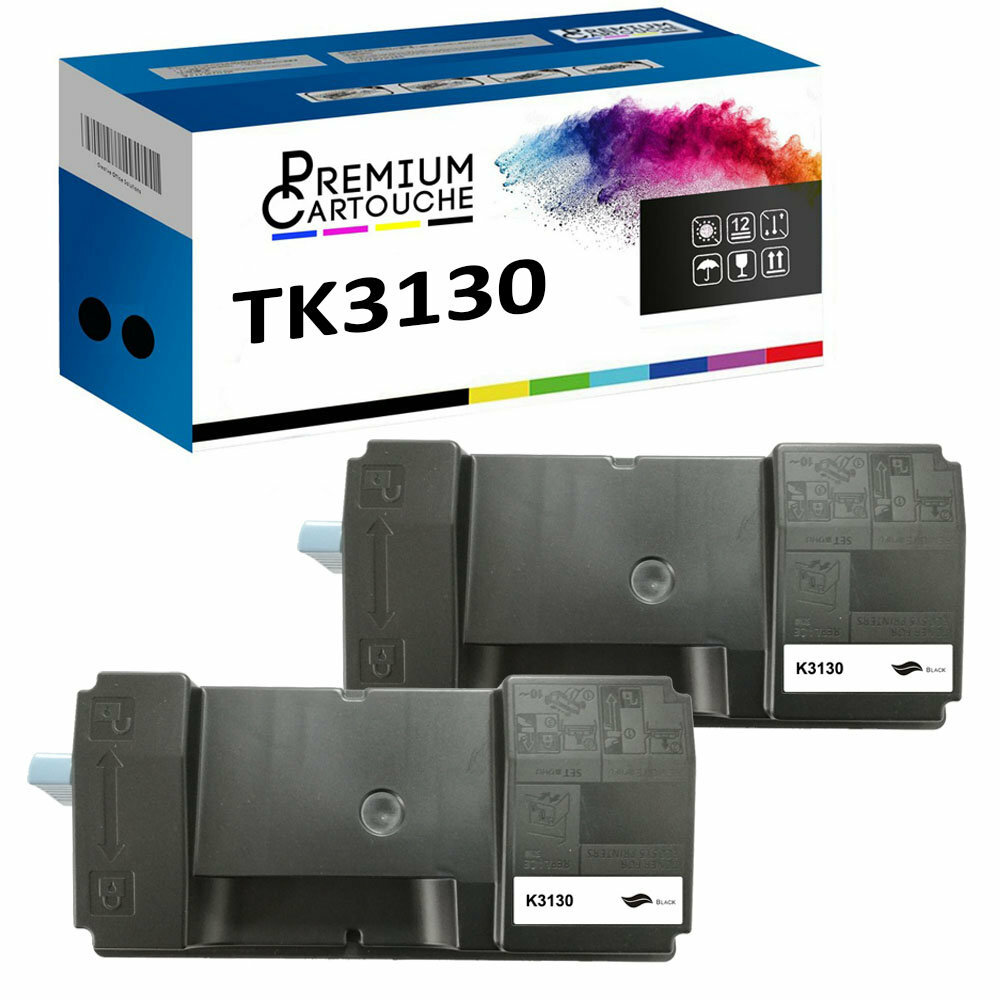 Toner TK3130 fini les impressions pâles sur votre imprimante Kyocera