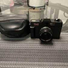 VINTAGE Time Magazine 35MM Film Camera Kinetic Optical Color Lens 50MM WORKS