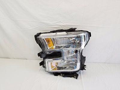 2015 2016 2017 FORD F150 LEFT DRIVER HEADLIGHT HALOGEN FACTORY OEM NO DAMAGE U