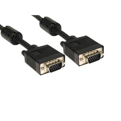2 x 1 m VGA SVGA Stecker auf Stecker Kabel Leitung für Monitor PC Laptop Projektor Video