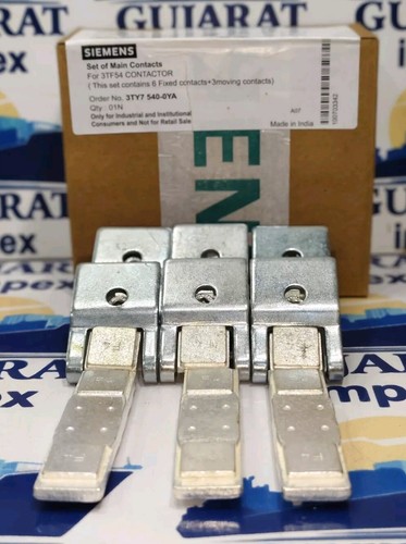 New Siemens 3TY7540-0A Contact Kit for 3TF54 Contactor 3POLE  FREE SHIPPING FEDE - Picture 3 of 10