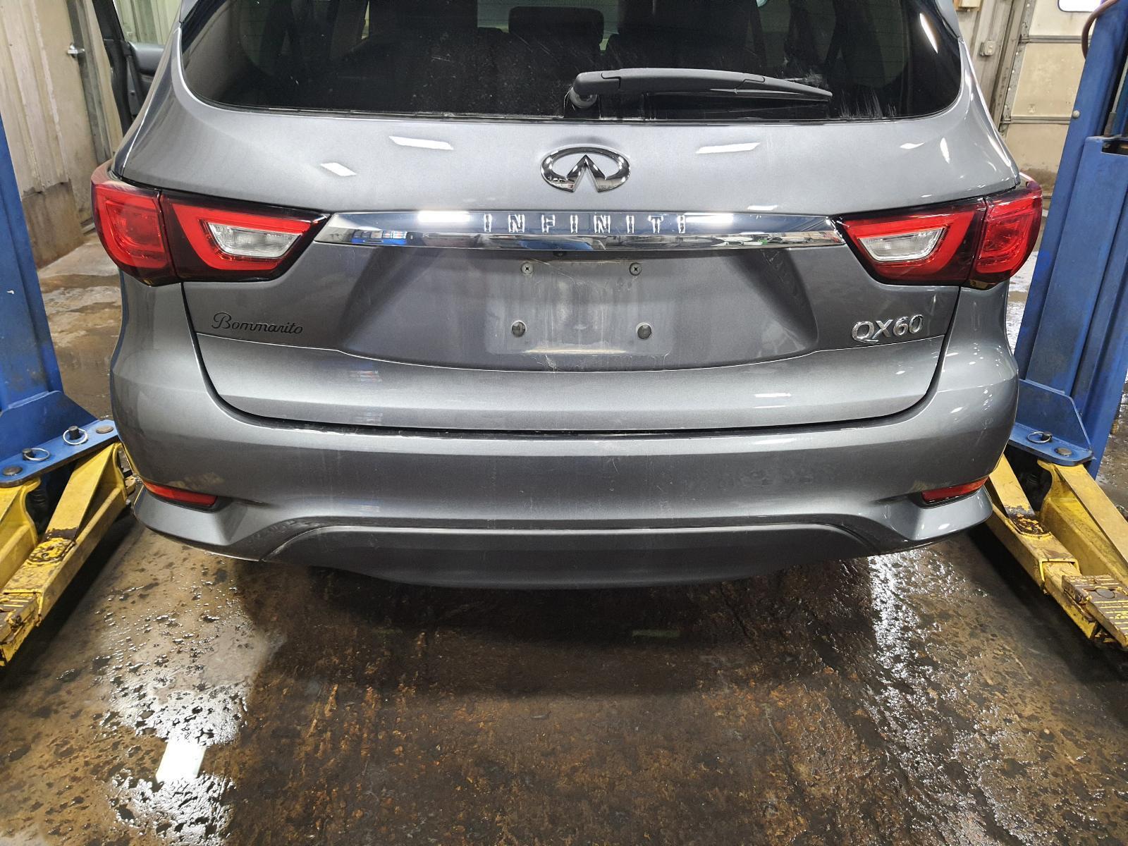 20162020 INFINITI QX60 REAR BUMPER ASSEMBLY; GREY METALLIC eBay
