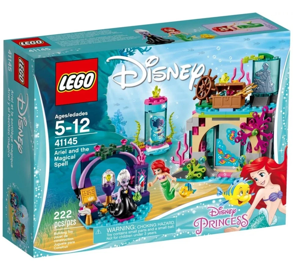 LEGO Disney Ariel and the Magical Spell (41145) BNIB RETIRED Factory Sealed Set - Image 4 of 4