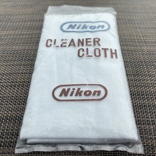 UNUSED Vintage Nikon Large Cleaner Cloth New in Factory Sealed condition 7395