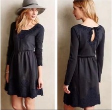 NWT Anthropologie Saturday Sunday Ellie Embroidered Dress Sz XS