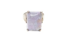 Vintage Sterling Silver 925 Quartz Ring Size 10.75