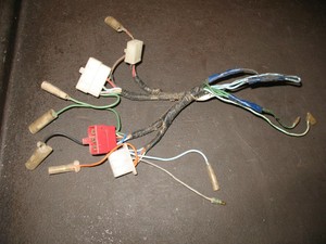 1980 XL250S SUB WIRING HARNESS WIRE LOOM (CUT WIRES) HONDA XL 250 S