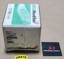  NEW Asco 8262H138 Red Hat Solenoid Valve 1/4" Pipe 110/120V 50/60Hz  Warranty