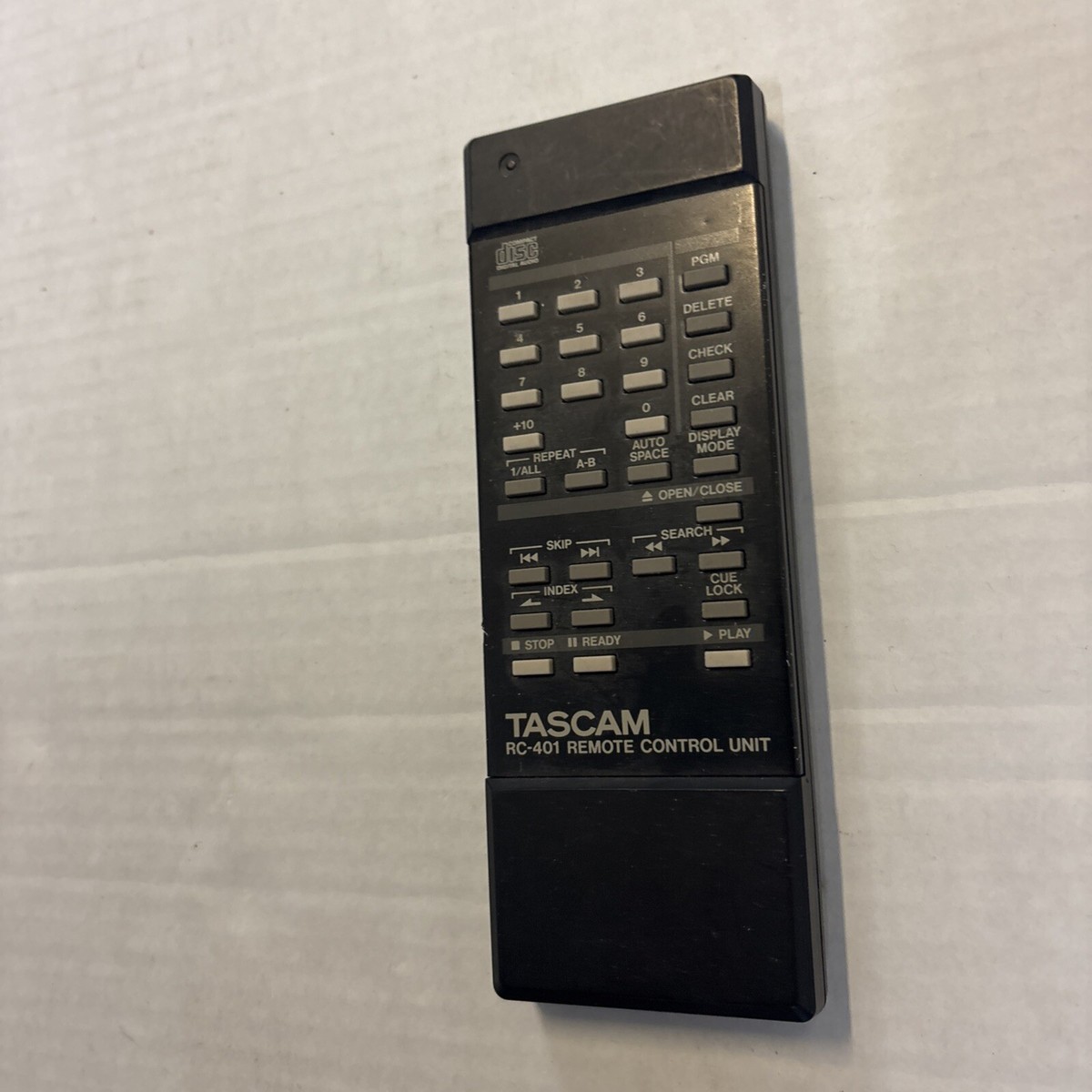 TASCAM タスカム/ RC-801  REMOTE CONTROL UNIT Tascam RC-401 Replacement Remote Control Genuine OEM | eBay