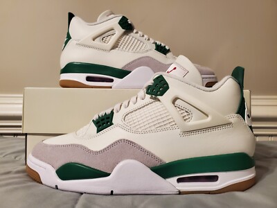 Nike Air Jordan 4 Retro SB Pine Green DR5415-103 Men's Size US 9.5