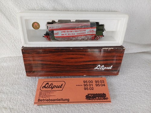 LILIPUT 9501 LEERKARTON für DR 2-10-2 KLASSE BR 95 011 TANKLOKOMOTIVE an | Condition: Used