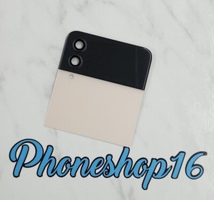 Original Samsung Galaxy Z Flip4 5G SM-F721B LCD Akkudeckel Cover Flex Pink B