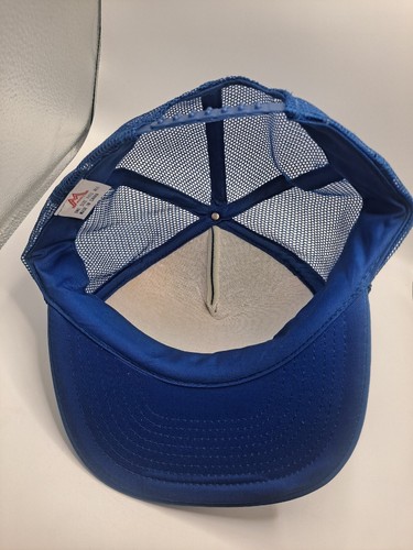 VINTAGE 1980's LANCASTER TRUCK BODIES TRUCKER MESH ADJUSTABLE SNAPBACK HAT - Picture 7 of 8