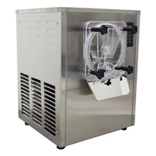 Hard Ice Cream Machine Gelato Maker 7.9 gal/h Outout Auto Cleaning 1400W