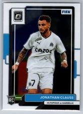 2022 Donruss Jonathan Clauss Rookie Optic #90 Olympique de Marseille