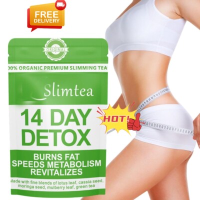 TOX Cleanse Fat Burn 14 Day tox Tea Weight Loss Slimming heiß