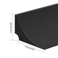 Silicone Shower Tray Sealing Strip Water Barrier Bathroom Edging Seal Trim Strip