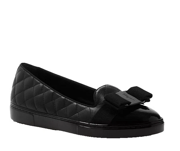 Salvatore Ferragamo Black Flats for Women