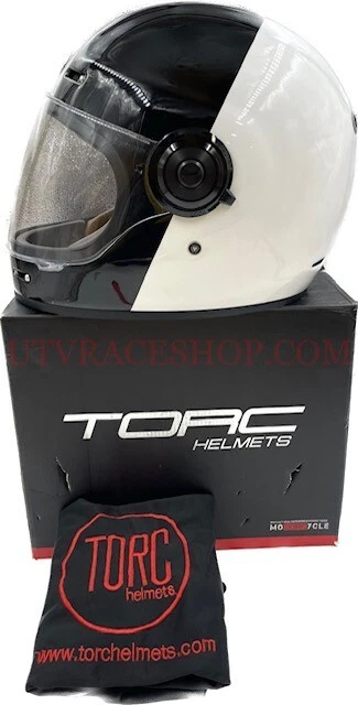 Casco de motocicleta TORC T1 retro cara completa Fifty One Fifty talla XL - T105515025 Foto 2 de 4