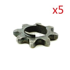 5pcs 8 Tooth Sprocket Dual D-bore for 25 chain electric scooter motors MY1020