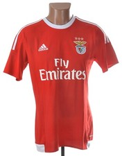 BENFICA PORTUGAL 2015/2016 HOME FOOTBALL SHIRT JERSEY ADIDAS SIZE S ADULT