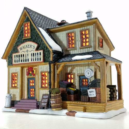 Lemax 2001 Walker's General Store Harvest Crossing 15544 Retired Rich Nostalgic eBay