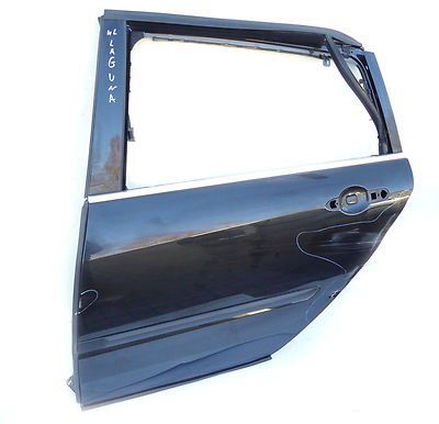 Renault Laguna III Grandtour Tür hinten links ohne Anbauteile Schwarz / NV676