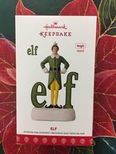 HALLMARK 2017 BUDDY ELF MAGIC ORNAMENT NEW