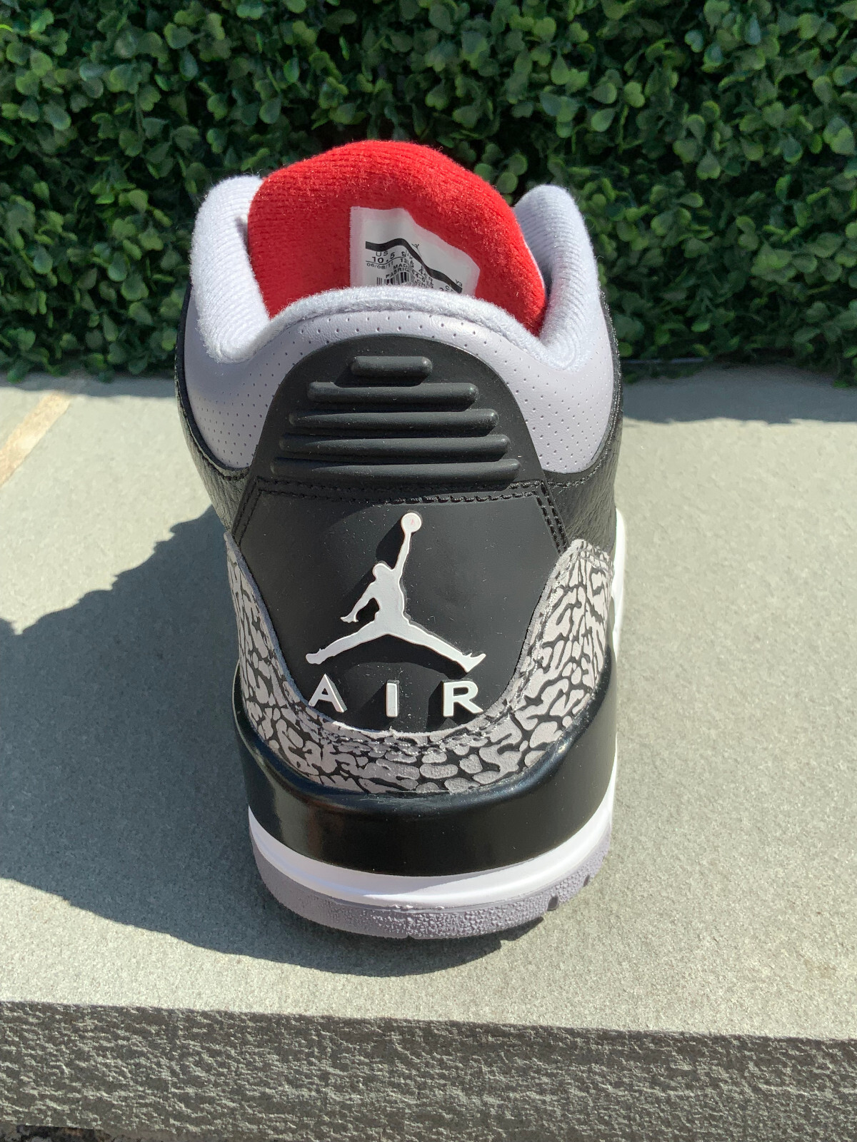 Nike Air Jordan 3 III - "Black Cement 2011 (136064-010)- Size 10.5 DS thumbnail 4