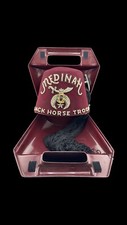Vintage Masonic Temple Shriners Maroon Jewele...