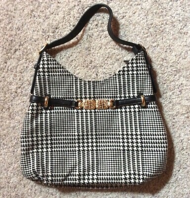 New Without Tags Talbots Black & Ivory Womens Dressy Purse