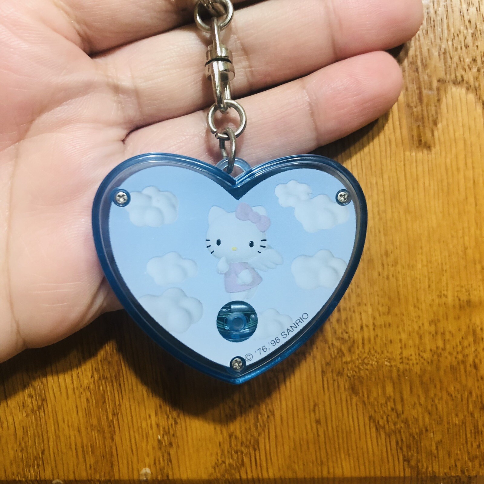 Vintage Sanrio Hello Kitty Angel Keychain Watch AS IS eBay