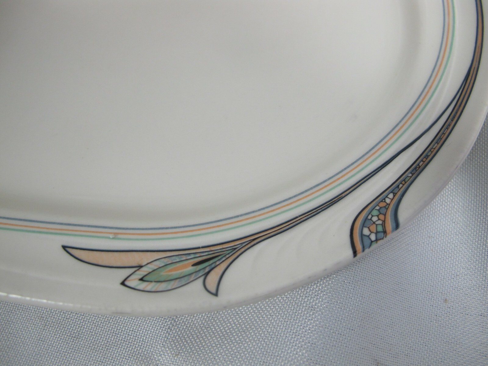 VINTAGE BUFFALO CHINA OVAL PLATES (4) ESPREE eBay