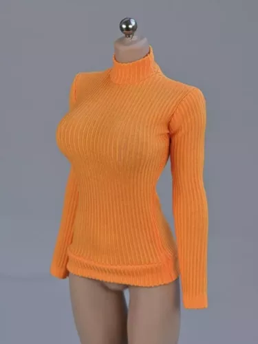 Maßstab 1/12 Stretch Pullover Shirt Kleidung für 6" weibliche Actionfigur Zubehör - Bild 18 von 25