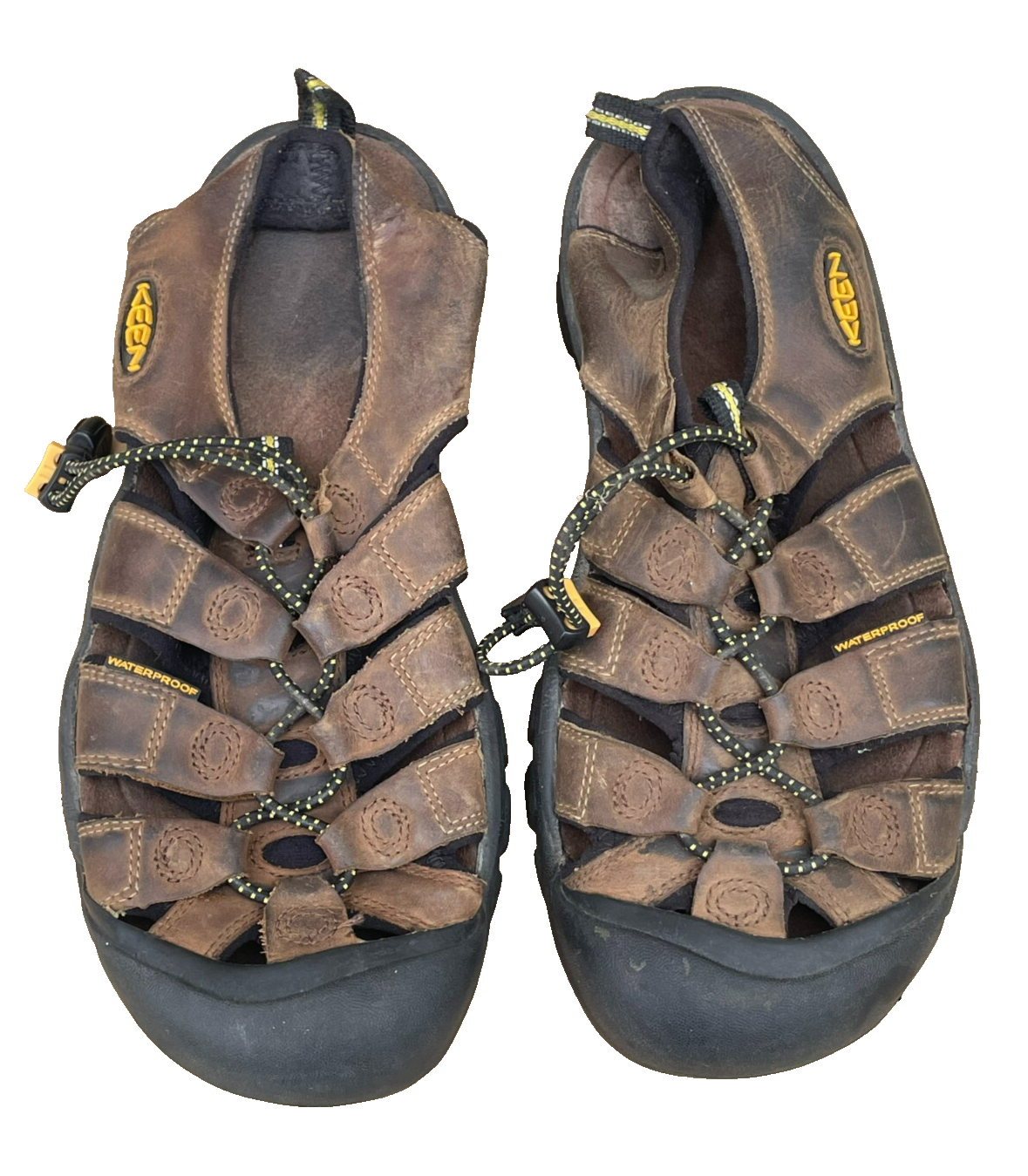 Sandali KEEN Newport 1001870 pelle marrone uomo taglia US 8 5 sport acquatici escursionismo