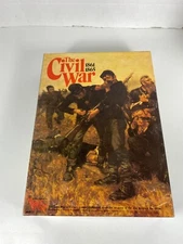 The Civil War 1861-1865 Victory Games VG SPI VTG 1983 - Complete RPG  punched