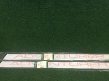 Genuine Land Rover Discovery 2 -ADVENTURER Roof Side Stickers/Decals X2 -8510319