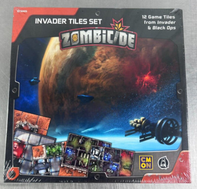 Zombiecide: INVADER Tiles Set CMON Games Board Game - New SEALED