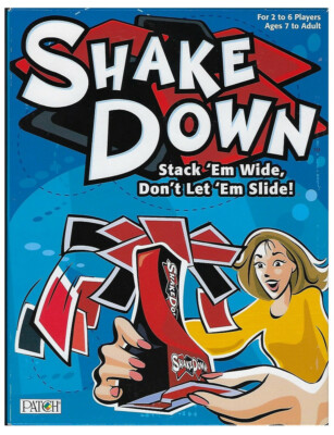 Shake Down; Stack 'Em Wide, Don't Let 'Em Slide! Stacking Game (Patch; 2006) VG