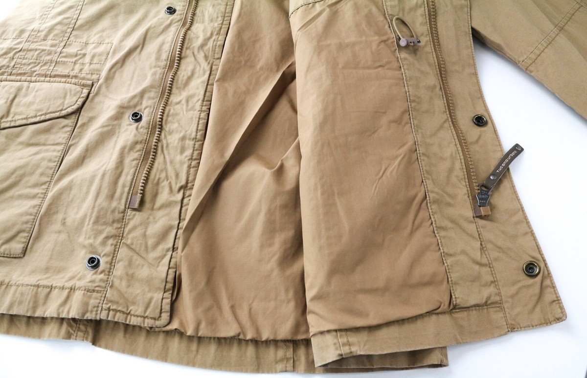 fashion casual clothing TUCANO サイズ XL TUCANO URBANO Douz Men Jacket XL Brown Lined Pure Cotton