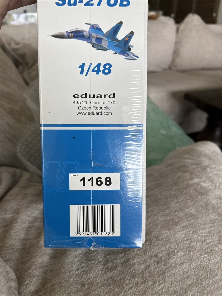 Eduard Limited Edition 1/48 Scale, Su-27UB 'Flanker'. Kit #1168