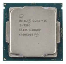 2pc LOT - Intel Core i5-7500 3.4GHz LGA1151 Quad Core Processor SR335
